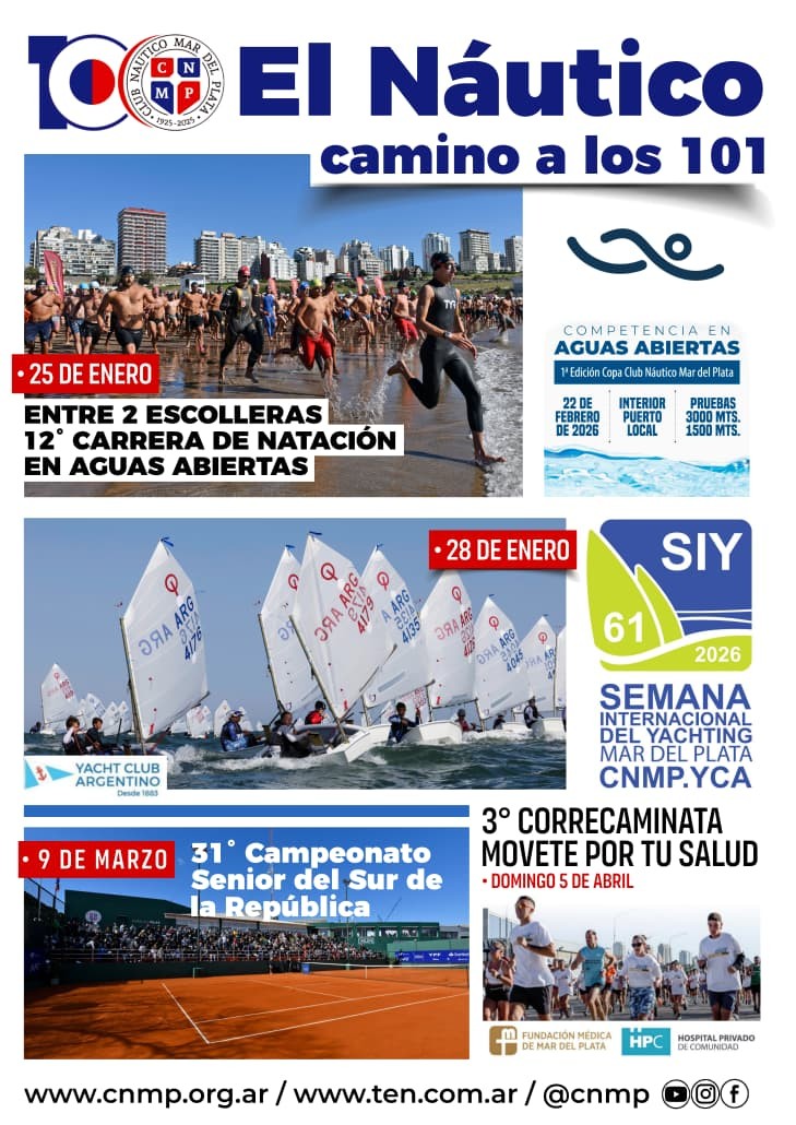 Lanzamiento de los cinco eventos deportivos que se vienen en Mar del Plata