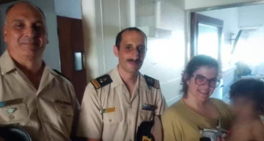 Mar del Plata: Efectivos de Prefectura asistieron a una nena de un año 