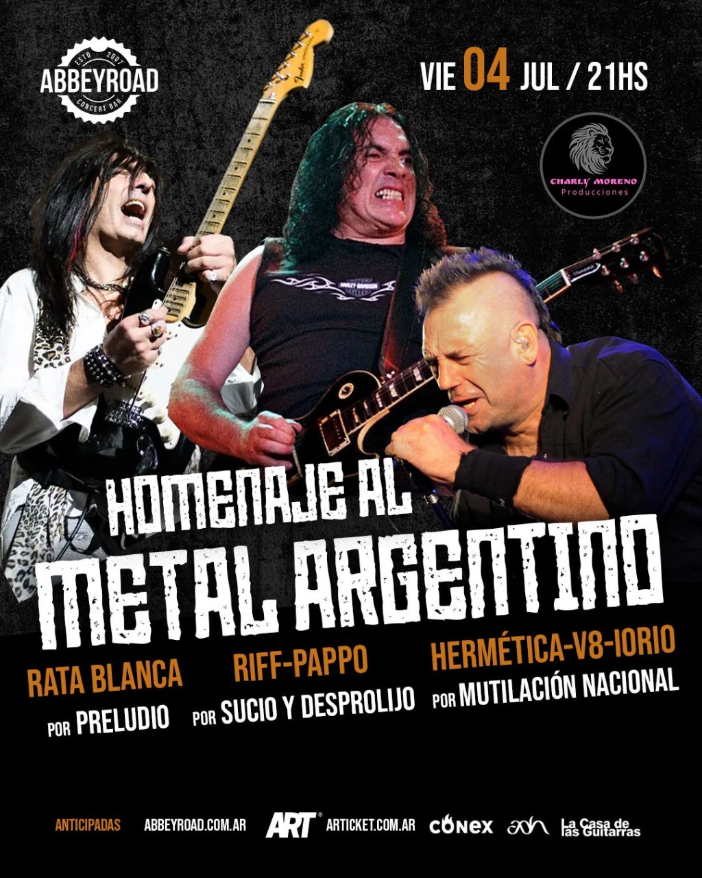 Homenaje al Metal Argentino en Abbey Road: una noche a puro rock nacional