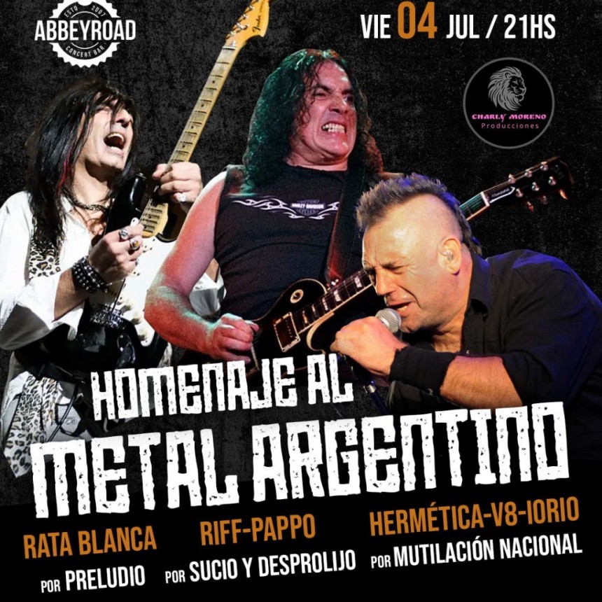 Homenaje al Metal Argentino en Abbey Road: una noche a puro rock nacional